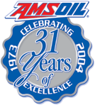 AMSOIL synthetic oil 30 year logo